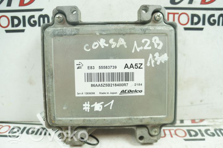Opel Corsa D Centralina/modulo del motore 55583739