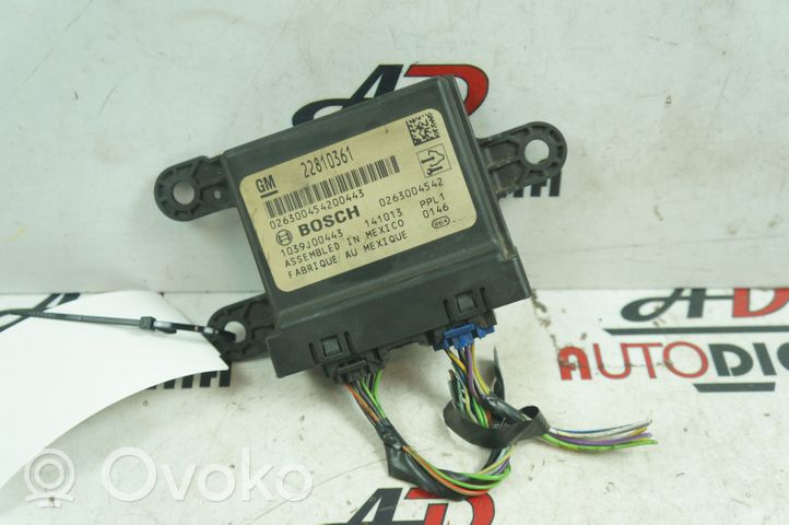 Opel Zafira A Pysäköintitutkan (PCD) ohjainlaite/moduuli 22810361