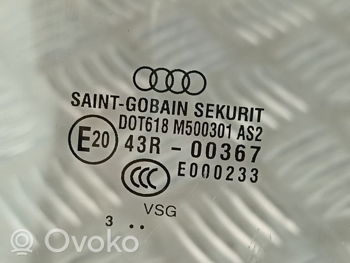 Audi A8 S8 D3 4E Etuoven ikkunalasi, neliovinen malli 43R00367