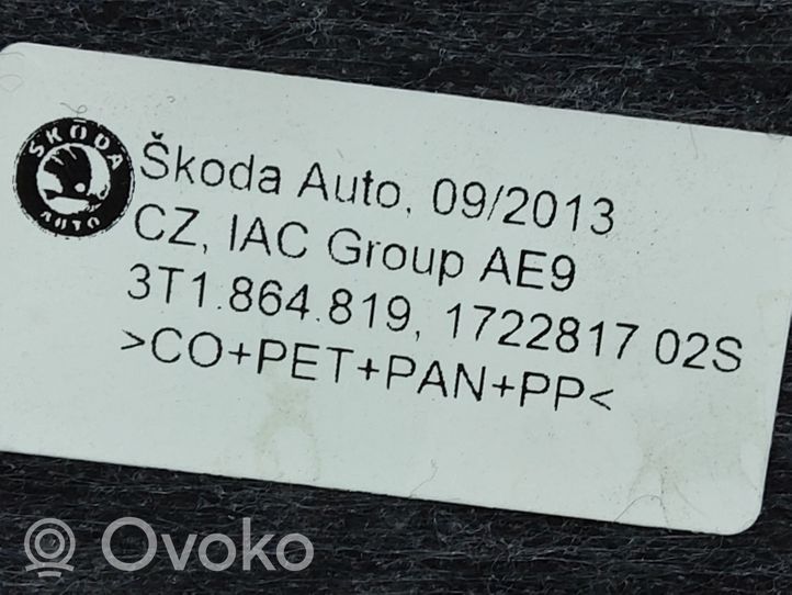 Skoda Superb B6 (3T) Hansikaslokero 3T1857097B