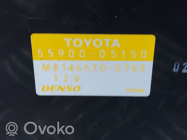 Toyota Avensis T250 Ilmastoinnin ohjainlaite 5590005150