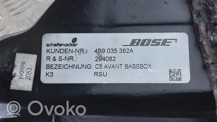Audi RS6 Subwoofer speaker 4B9035382A