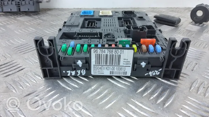 Citroen Berlingo Komputer / Sterownik ECU i komplet kluczy 9663123280