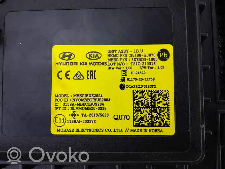 Hyundai i20 (BC3 BI3) Module confort 95400Q0070