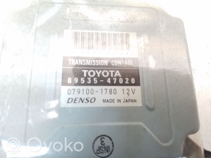 Toyota Prius (XW20) Gearbox control unit/module 0791001780