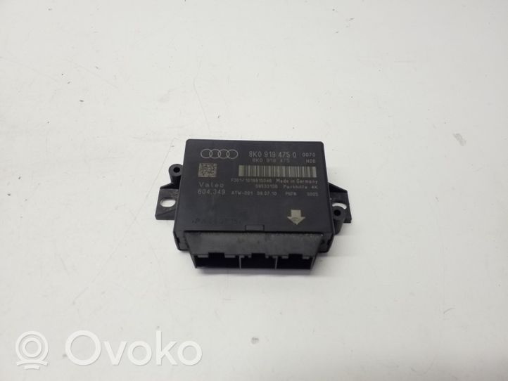 Audi A4 S4 B8 8K Pysäköintitutkan (PCD) ohjainlaite/moduuli 8K0919475Q