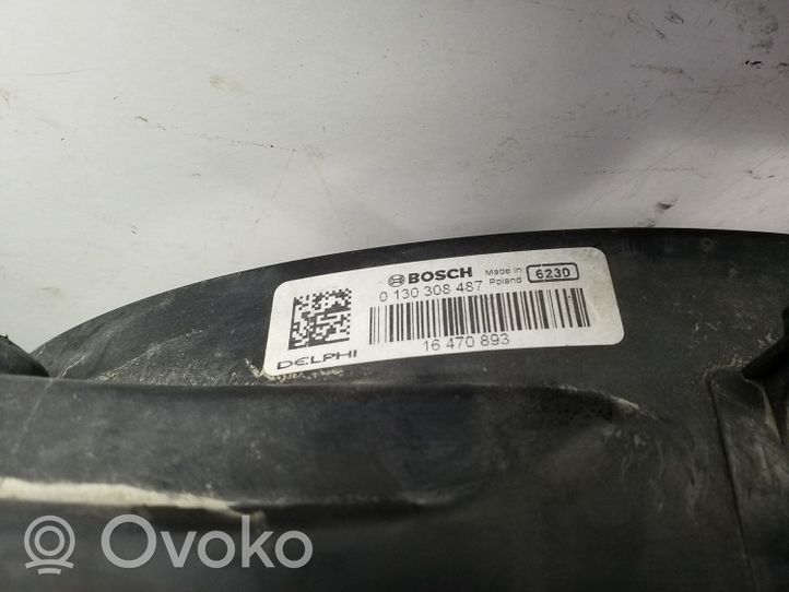 Opel Astra J Convogliatore ventilatore raffreddamento del radiatore 13351375