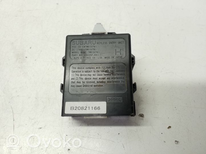 Subaru Impreza IV Keyless (KESSY) go control unit/module 88035FJ041