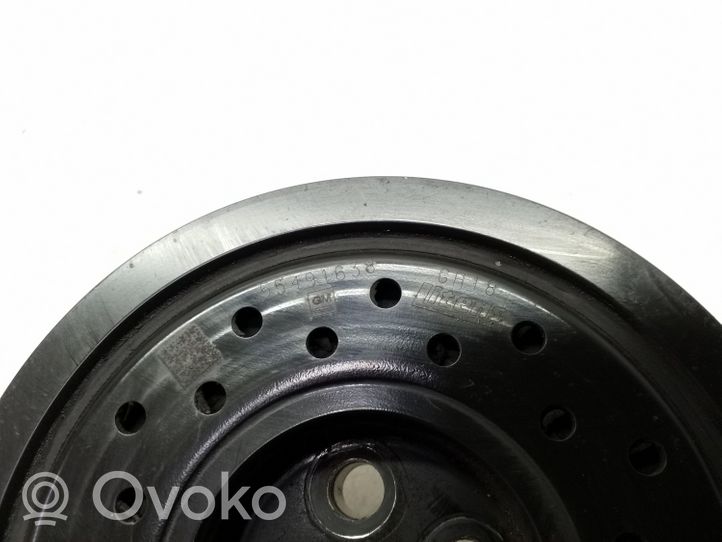 Opel Astra K Crankshaft pulley 55491638