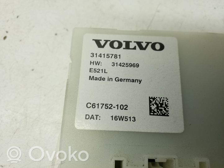 Volvo XC60 Unité de commande / module de hayon 31415781