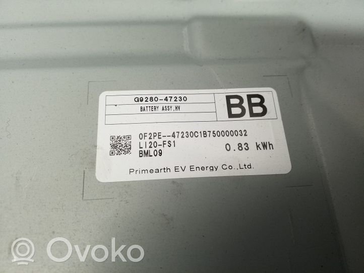 Toyota Prius Prime Hybrid/electric vehicle battery G928047230