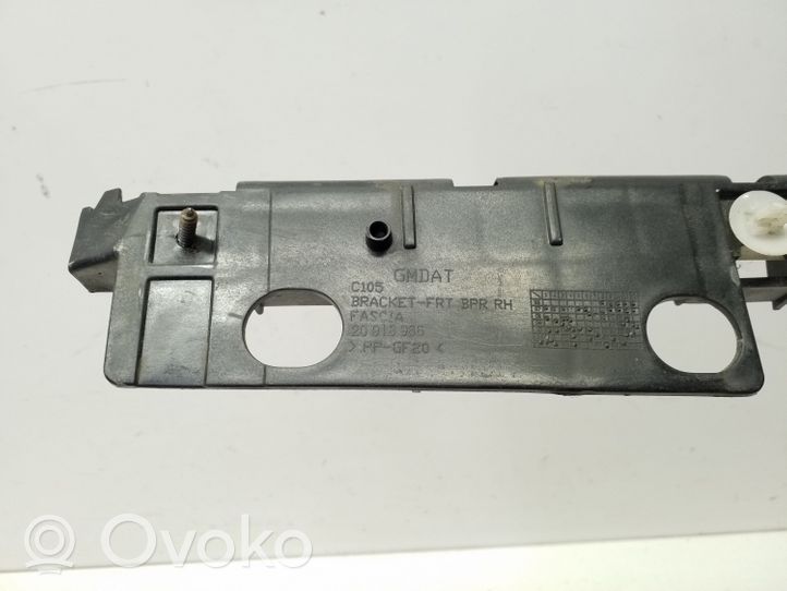 Opel Antara Staffa di rinforzo montaggio del paraurti anteriore 20918966