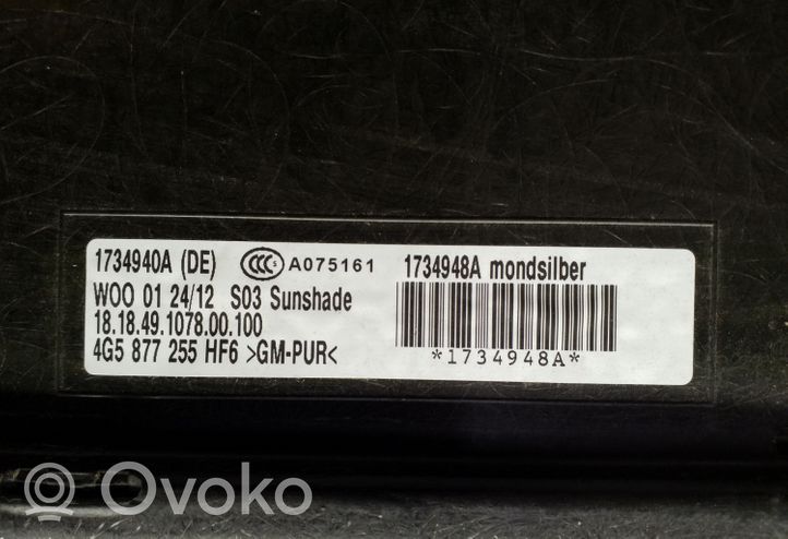 Audi A6 S6 C7 4G Set tettuccio apribile 4G5877041