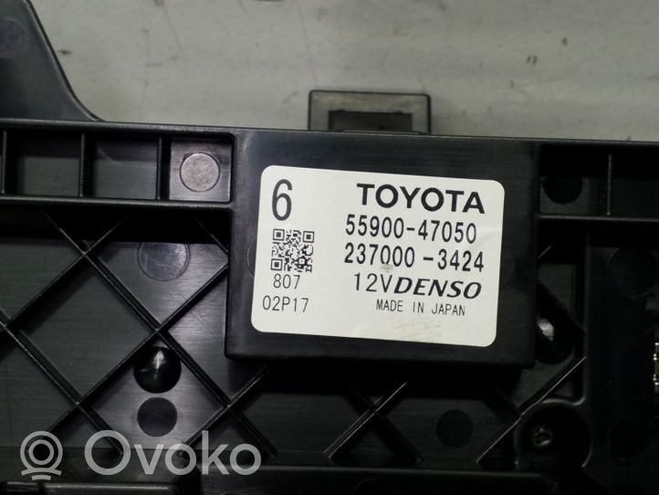 Toyota Prius+ (ZVW40) Unité de contrôle climatique 5590047050