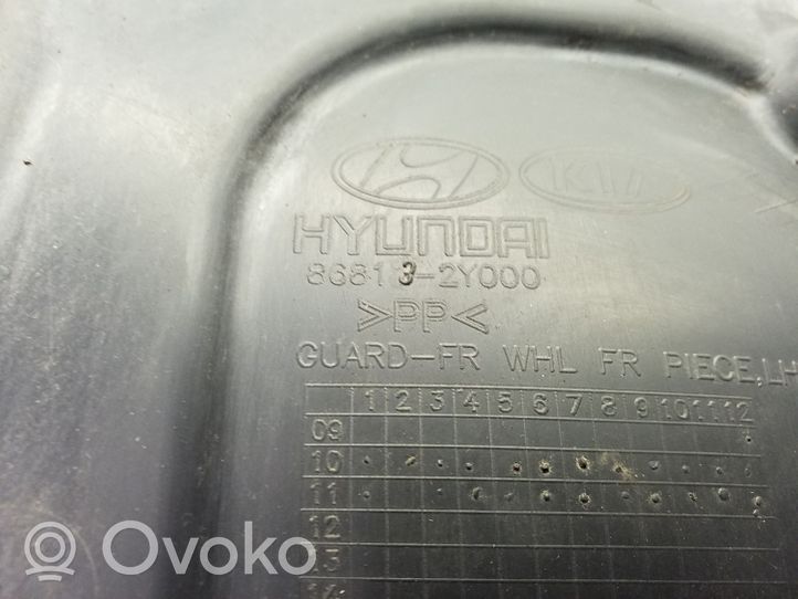 Hyundai ix35 Rivestimento paraspruzzi passaruota anteriore 868132Y000