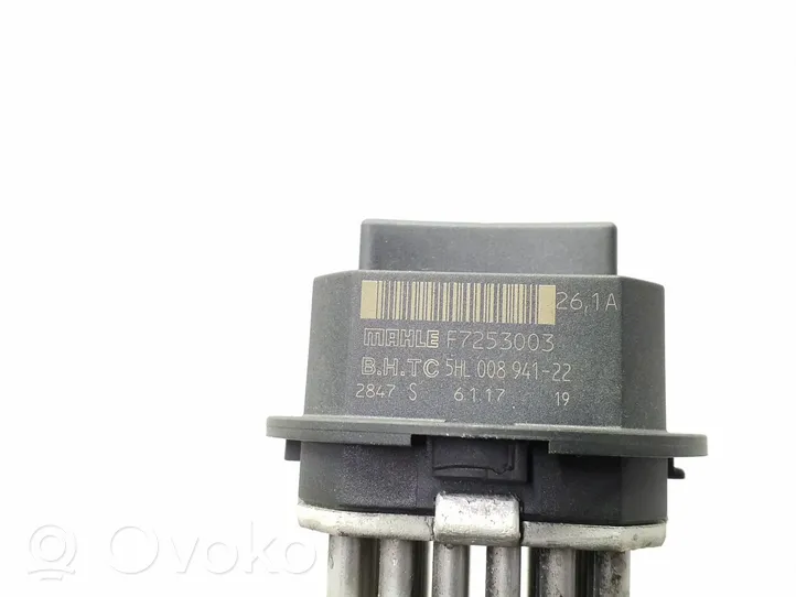 Volvo XC60 Heater blower motor/fan resistor F7253003