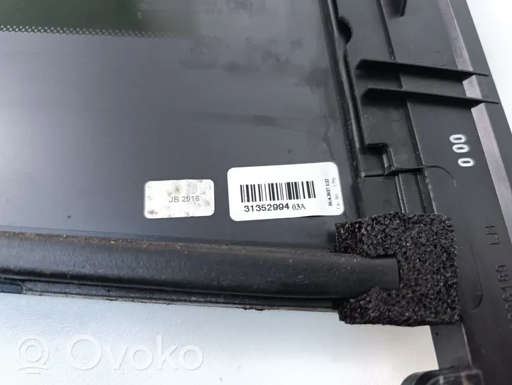Volvo XC90 Vetro del deflettore posteriore 31352994