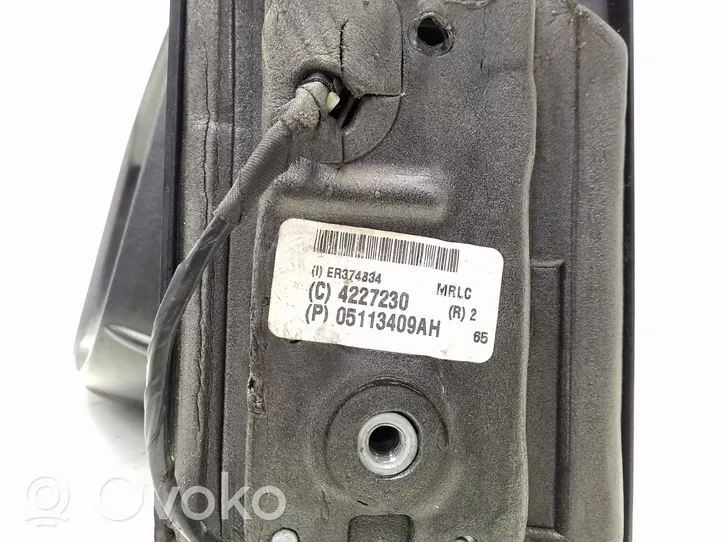 Dodge Grand Caravan Elektryczne lusterko boczne drzwi przednich 05113409AH