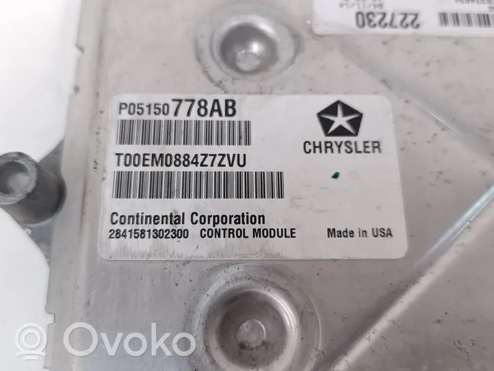 Dodge Grand Caravan Sterownik / Moduł ECU P05150778AB