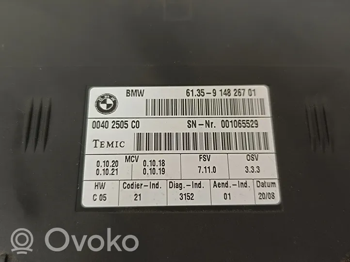 BMW 3 E92 E93 Istuimen säädön moduuli 9148267