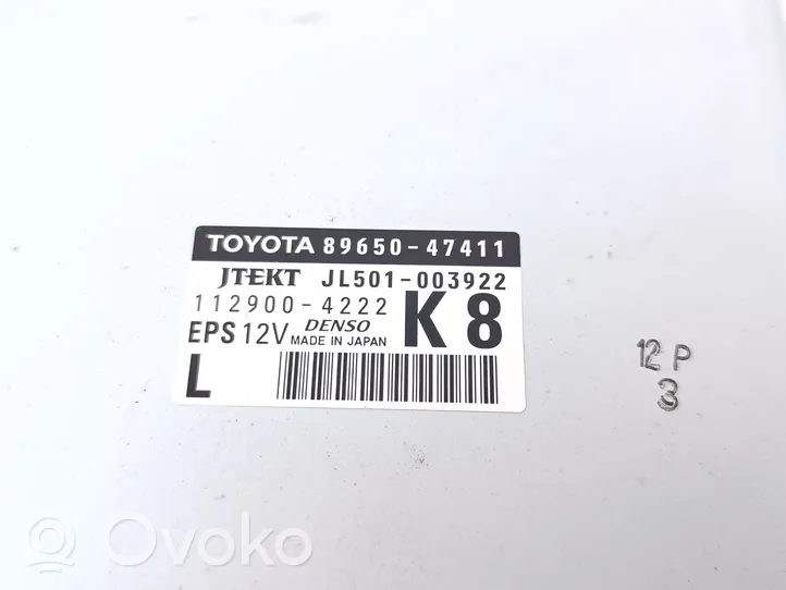 Toyota Prius+ (ZVW40) Ohjaustehostimen ohjainlaite/moduuli 8965047411