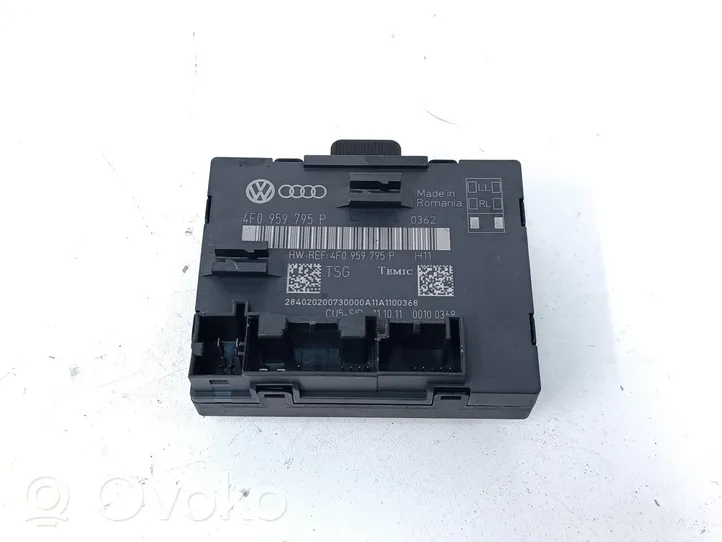 Audi Q7 4L Durų elektronikos valdymo blokas 4F0959795P