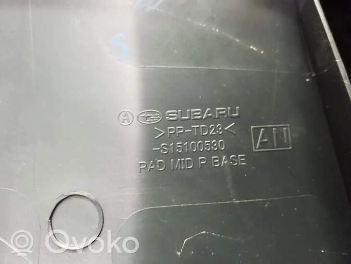 Subaru Outback (BT) Mascherina unità principale autoradio/GPS S15100530