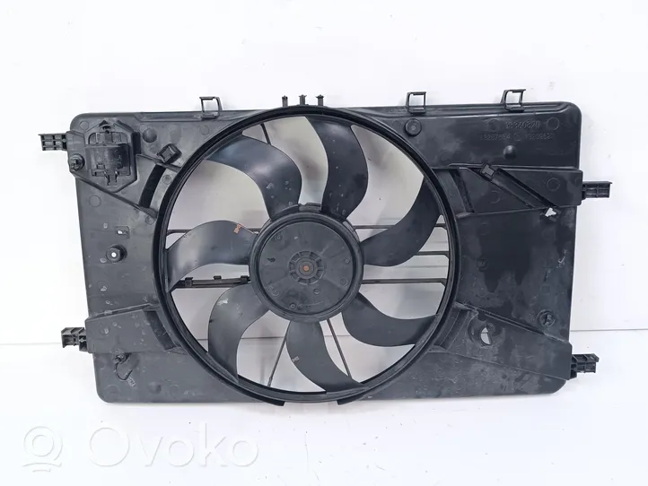 Opel Astra J Radiator cooling fan shroud 13360890