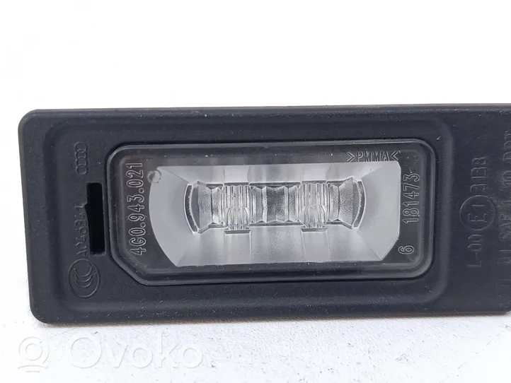 Audi A4 Allroad Lampa oświetlenia tylnej tablicy rejestracyjnej 4G0943021