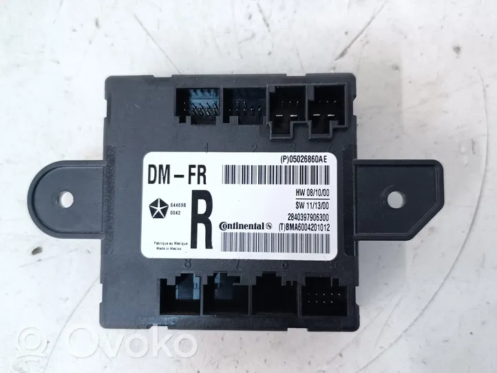 Dodge Grand Caravan Oven ohjainlaite/moduuli P05026860AE