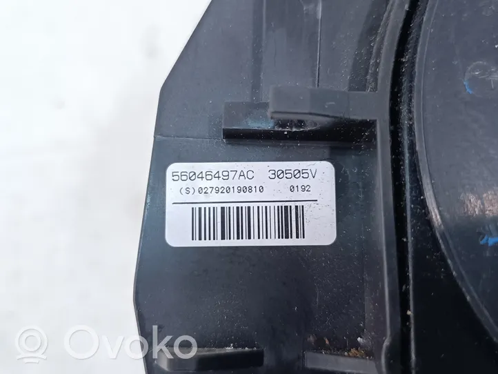 Dodge Grand Caravan Turvatyynyn liukurenkaan sytytin (SRS-rengas) 56046497AC