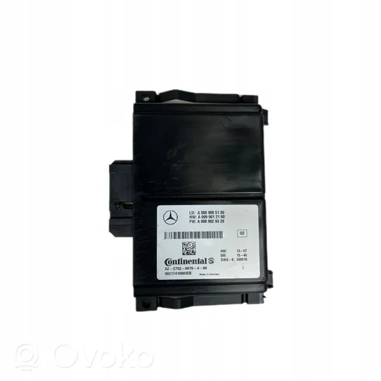 Mercedes-Benz GLC C253 Sensore radar Distronic A0009005109