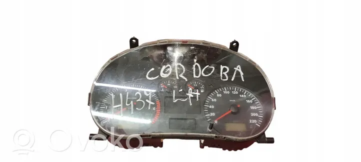 Seat Cordoba (6K) Tachimetro (quadro strumenti) W06K0920821C