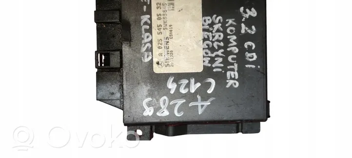 Mercedes-Benz S W220 Module de contrôle de boîte de vitesses ECU A0255450532