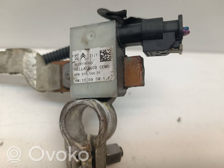 Citroen C3 Picasso Minus / Klema / Przewód akumulatora 9800724780