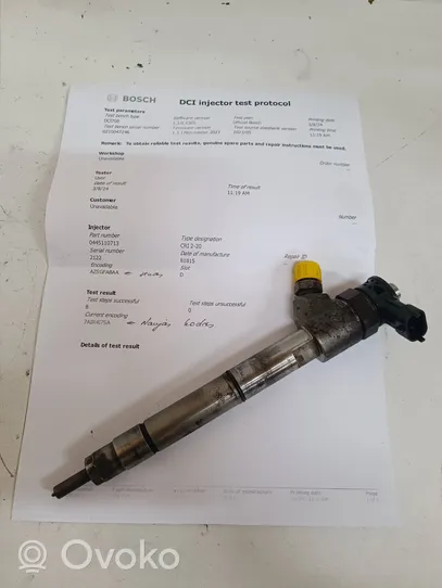 Opel Zafira C Fuel injector 0445110713