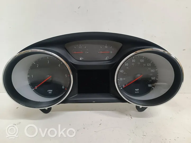 Opel Astra K Compteur de vitesse tableau de bord 39143416