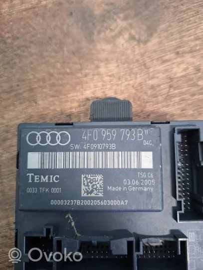 Audi A6 S6 C5 4B Autres unités de commande / modules 4F0959793B