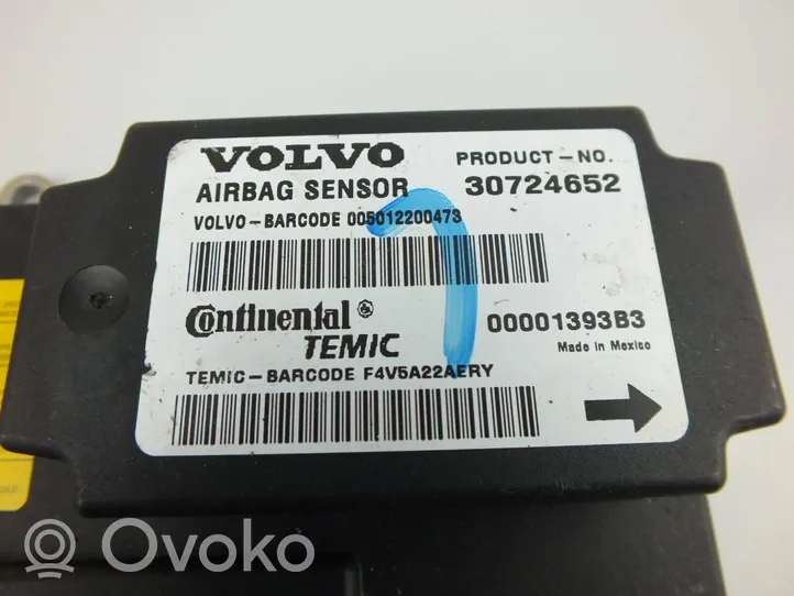 Volvo V50 Unidad de control/módulo del Airbag 30724652