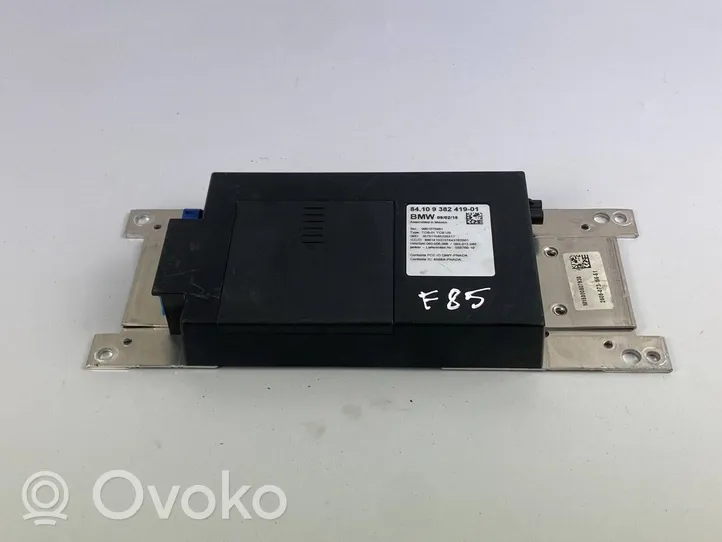 BMW 3 F30 F35 F31 Sterownik / Moduł sterujący telefonem 9382419