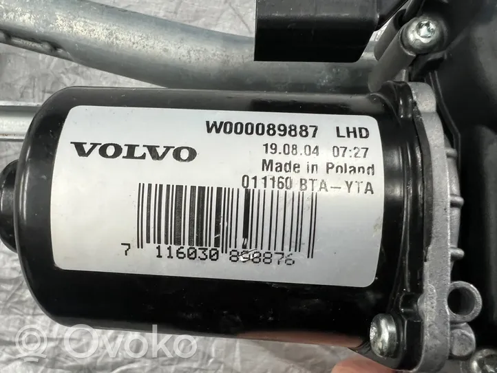 Volvo S60 Tringlerie et moteur d'essuie-glace avant 30747589