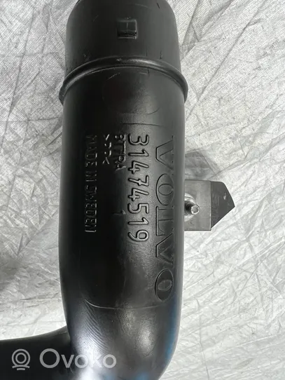 Volvo S60 Tube d'admission d'air 31474519