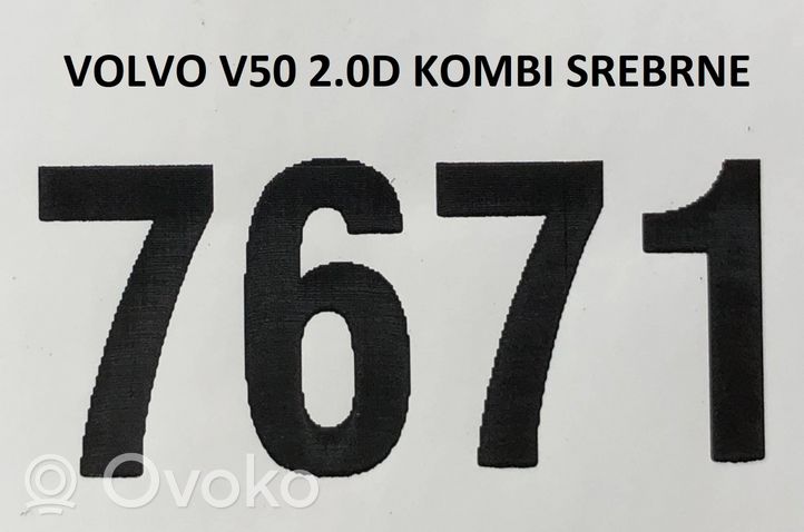 Volvo V50 Poszycie / Boczek drzwi bocznych / przesuwnych 