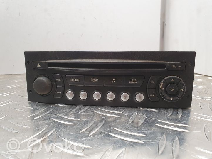 Peugeot 207 Panel / Radioodtwarzacz CD/DVD/GPS 96613826XT