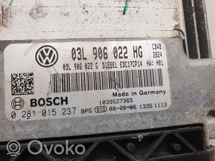 Volkswagen Eos Variklio valdymo blokas 03L906022HG