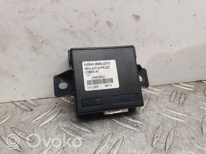 Nissan Qashqai+2 Boîtier module alarme 28436JD01C