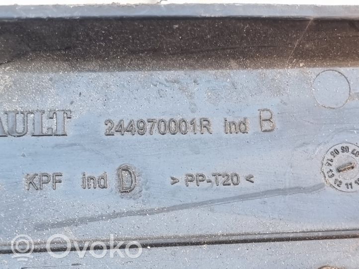 Renault Laguna III Couvercle de boîtier de batterie 244970001R