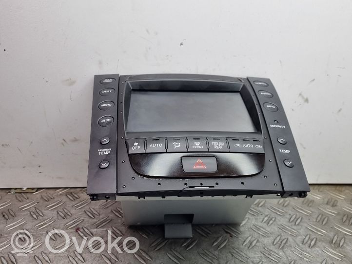 Lexus GS 300 350 430 450H Monitor / wyświetlacz / ekran 8611130570