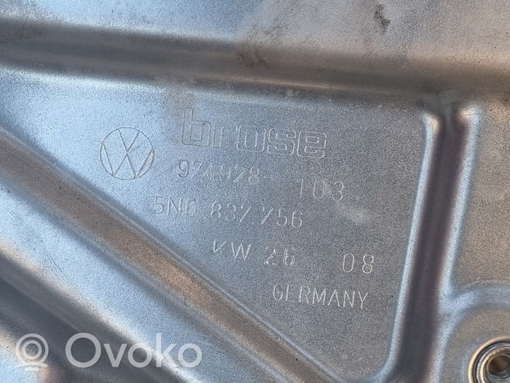 Volkswagen Tiguan Etuoven ikkunan nostin moottorilla 5N0971120G