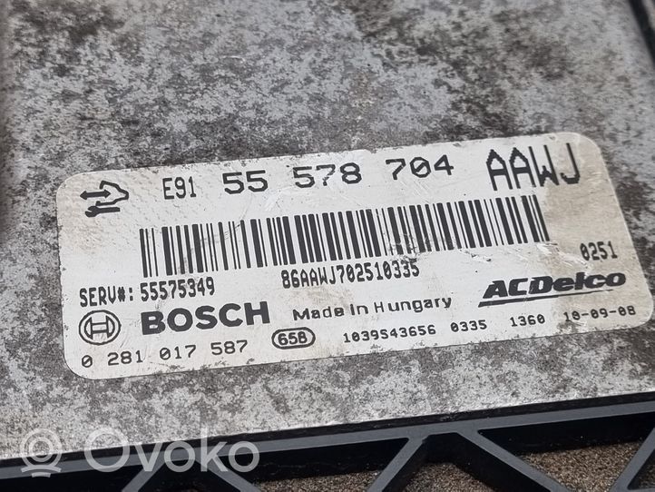 Opel Meriva B Sterownik / Moduł ECU 55578704